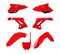 Polisport Off Road Restyling Mx Honda Cr125/250r 00-01 / Style Crf Crf 450r 23 91358 Plastics Kit Rouge