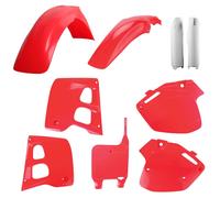 POLISPORT KIT PLASTIQUES HONDA CR 125 '91-'92 ROUGE