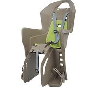 Polisport Porte-bébé arrière Koolah CFS Move - fixation porte-bagage - marron/vert - jusqu'à 22 kg