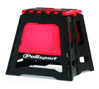 POLISPORT Lève-moto fixe repliable rouge CR/noir