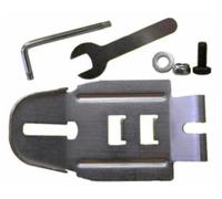 POLISPORT Metallic Plate+Screws For Frame Version Boodie/Koolah Chrome