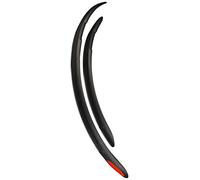 Polisport Mudguard Colorado City 28"-Set Garde-Boue Adulte Unisexe, Noir, Taille Unique