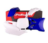 Polisport Mx Yamaha Yz85 02-14 Oem 13-14 90526 Plastics Kit Blanc,Bleu