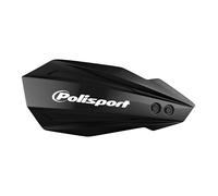Protège-mains POLISPORT MX Bullit Noir - Adaptable sur Kawasaki KX250 / 450