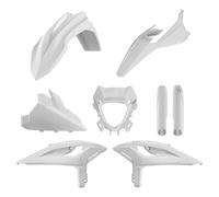 Polisport Off Road Full Beta Rr X-pro 2t/4t 25- Plastics Kit Argenté