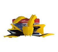 Polisport Off Road Kit De Plastique Mx Suzuki Rmz250 10-18 Oem 10-12 90252