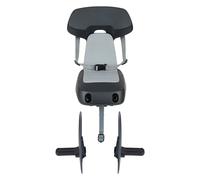 Polisport Siège vélo enfant arrière Guppy Junior+ MIK HD Off Road Argenté Max 27 kg Garçon