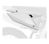 POLISPORT Pièces Latérales Compatible À Suzuki Rmz 250 ab19 450 ab18 Blanc