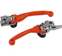 POLISPORT Pivot Jeu de leviers pliables orange - compatible KTM / Husqvarna