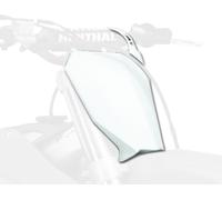 POLISPORT plaque d'immatriculation avant blanche adaptable sur Honda CRF450R/RX