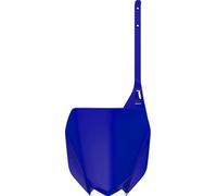 POLISPORT 8666000007 - Plaque d'immatriculation Avant réplique OEM en Plastique Brillant Durable et résistant Compatible avec Les Motos Yamaha en Couleur Bleu
