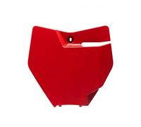 POLISPORT Plaque d'immatriculation avant - Rouge Gas Gas MC85