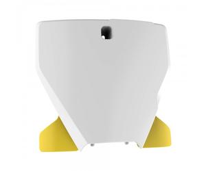 POLISPORT Plaque numéro frontale blanc Husqvarna