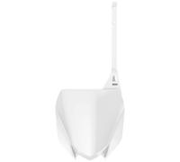 POLISPORT Plaque numéro frontale restylé blanc Yamaha YZ125/250