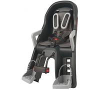 POLISPORT - Porte bébé avant Guppy Mini gris foncé-argent