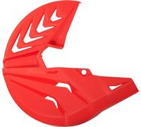 POLISPORT Protecteur de disque de frein avant rouge