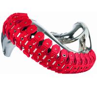 POLISPORT Protection de diffuseur Armadillo Pipe Guard couleur rouge
