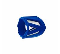 POLISPORT Protection de silencieux longue bleu
