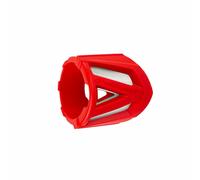 POLISPORT Protection de silencieux longue rouge