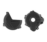 Polisport Kit de protection des couvercles Sherco SE250/300 14-20 embrayage et allumage Noir