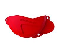 Protège-couvercle d'embrayage POLISPORT rouge Honda CRF250R