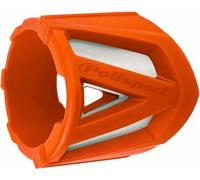 POLISPORT Protection du silencieux Long Orange