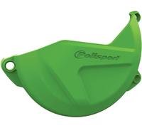 POLISPORT Protège-couvercle d'embrayage Vert adaptable sur Kawasaki KX450F
