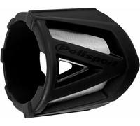 POLISPORT Protège-silencieux long noir