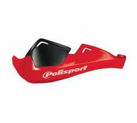 POLISPORT - Protèges Mains Intégraux Evolution Rouge Universels Guidon 22Mm 7/8""
