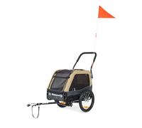 Polisport Remorque pour Chien & Poussette 2 en 1 Taille XL, Max. 45 kg