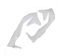 Polisport Spoiler De Radiateur Compatible Avec Kawasaki KX 450F 16-18 Blanc