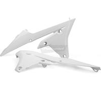 POLISPORT Spoiler de radiateur latéral YZF 14- Blanc