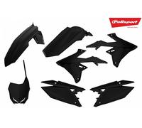 Kit plastique carènes noires Polisport Suzuki Rm-z 450-250 90765