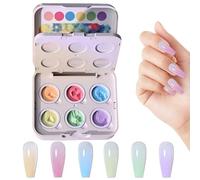 Polissage Des Ongles En Gel Kit De Gel De Manucure 6 Couleurs