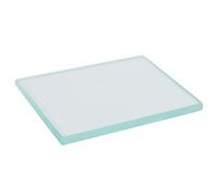Polissage du cuir en Verre trempé, 130 x 100 x 8mm Burnisher Slicker Outils de bricolage pour le cuir Artisanat du cuir Verre trempé Panneau de polissoir pour le polissage lissantAccessoires de