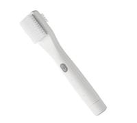 Polisseur à chaussures électrique - 23 x 3,5 cm ABS | Polisseur à brosses pour chaussures - Kit de nettoyage portable rechargeable à 3 niveaux | Brosse de nettoyage pour chaussures de sport, Blanc
