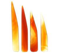 Polisseur D’agate pour Bijoux et Métal Clay 4 Pièces Outil Couleur Aléatoire