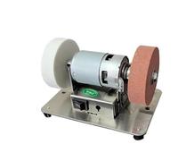 Polisseur de bijoux, Meuleuse double, table de meulage for objets, moteur mini, polissage grossier et fin, meule électrique, pierre à aiguiser