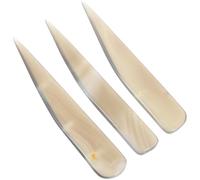 Polisseur en Agate pour Bijoux Argenté et Cuivre 3 Pièces Couleur Aléatoire
