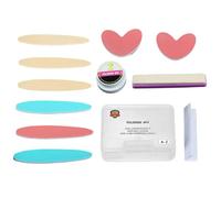 Polisseurs et polissoirs à ongles - Kit de polissage et de cire - Outils de pédicure pour débutants amateurs d'entretien quotidien professionnel salon voyage maison