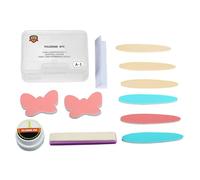 Polisseurs et polissoirs à ongles Set Manucure Fortifiante Lisseur | Bloc Polissoir à Ongles à la Pour Femmes Dames Débutants Professionnels Salle De Bain