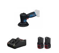 Polisseuse Ø125 mm GPX 12V-125 + 2 batteries 12V 3 Ah + 1 chargeur GAL 12V-40 BOSCH