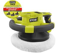 Polisseuse 18V - RYOBI - RBP18250-0 - 1 500-3 500 osc/min - Patin 250 mm - 5 vitesses - Livré avec 2 bonnets de polissage 250 mm