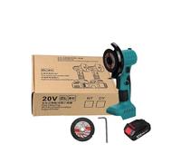 Polisseuse, 21V Mini meuleuse d'angle électrique sans brosse meuleuse d'angle Rechargeable 180 ° Machine de polissage de Rotation for batterie 18V(1 Battery)
