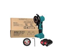 Polisseuse, 21V Mini meuleuse d'angle électrique sans brosse meuleuse d'angle Rechargeable 180 ° Machine de polissage de Rotation for batterie 18V(2 Batteries)