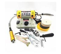 Polisseuse 220V 350W, bricolage, travail du bois, bijoux en Jade, banc, tour, ponceuse à moteur avec tuyau d'arbre de 0.4 à 6.5mm Outil de bricolage