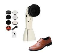 Polisseuse à chaussures électrique, 1800 mAh, chargeur USB, brosse multifonction pour bottes de football, brosse de polissage pour chaussures, sacs, cuir, doré, Refer to description