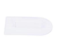 Polisseuse à gâteau plus lisse pour fondant, outil de finition de gâteau durable de haute qualité pour les amateurs de décoration de gâteaux fondants en plastique blanc 14,5 x 8 x