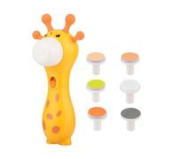 Polisseuse à ongles avec technologie de ponçage léger et doux, ergonomique, 2 modes de puissance, outil de soin réglable pour nourrissons, lime à ongles électrique pour bébé, coupe silencieuse