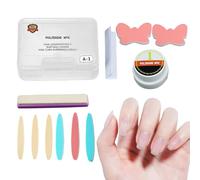 Polisseuse à ongles et tampon - Cire de polissage et tampon pour ongles naturels, accessoires de manucure - Amplificateur d'ongles pour femme - Studio Appartement - Salle de bain